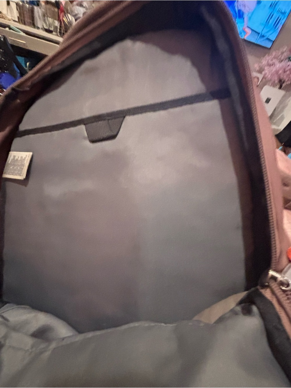 The North Face Brown Laptop Backpack with Interior Padded Sleeve